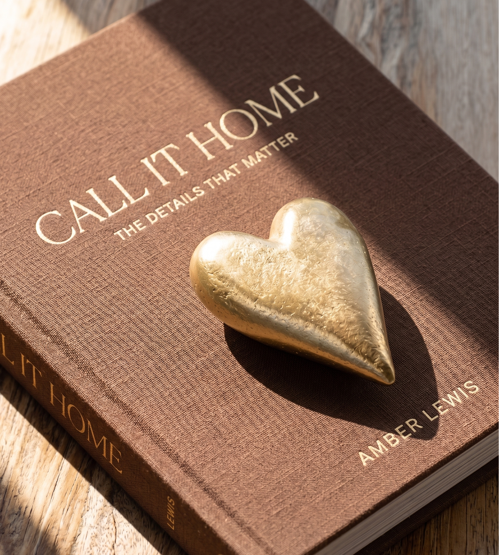Metal Gold Heart