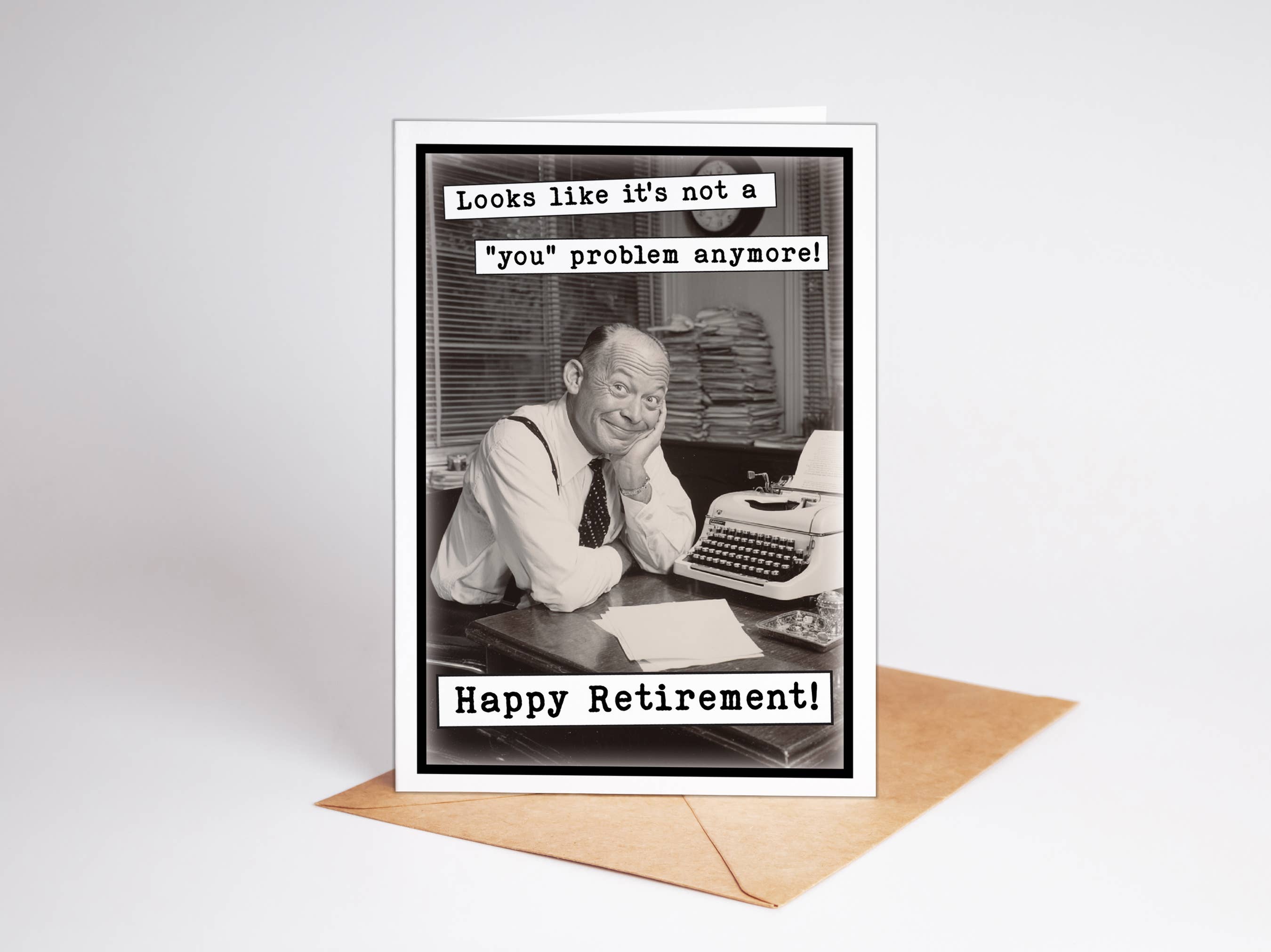 Funny Retirement Card, Retirement Gifts | Handmade in USA