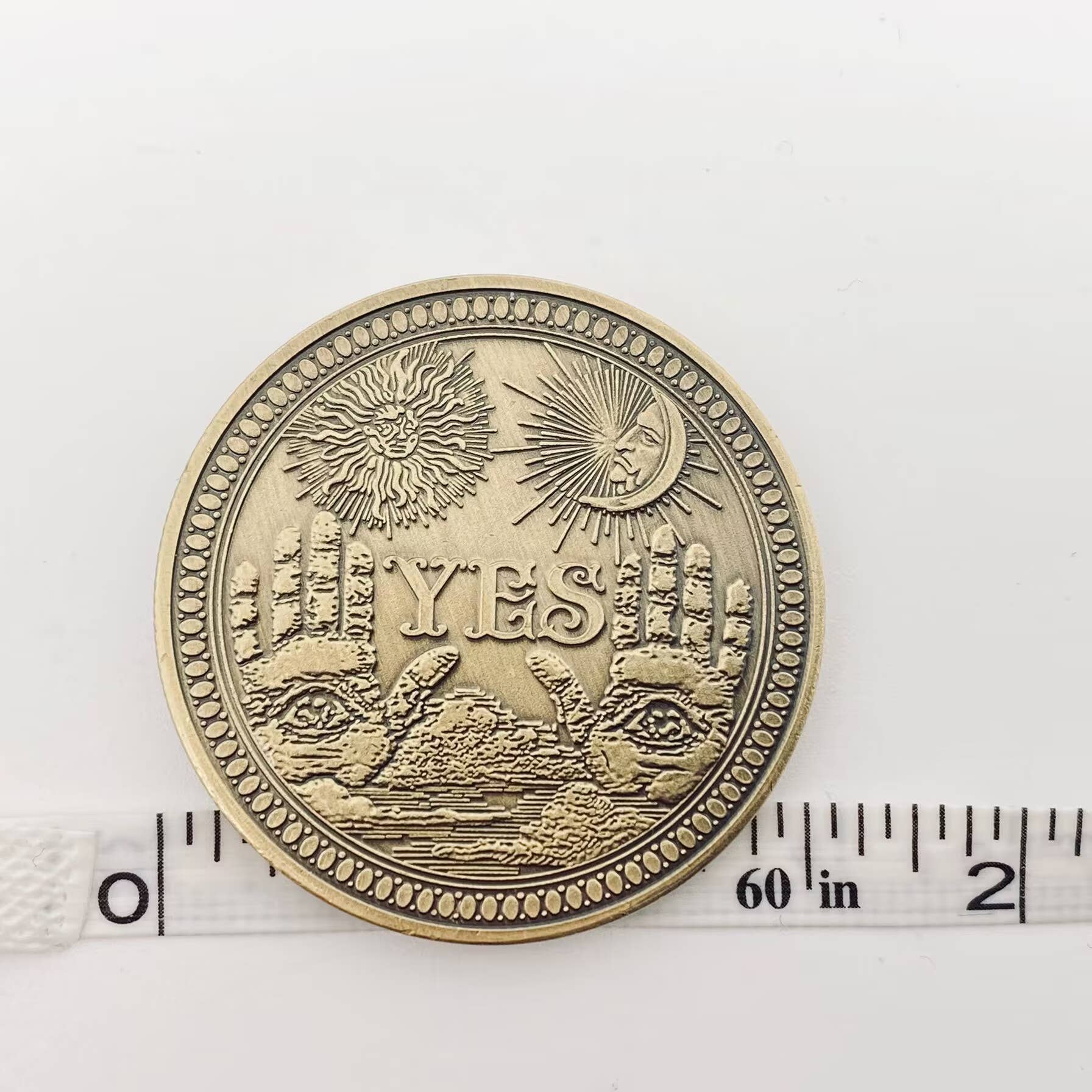 YES/NO Game Decision Coin Collection Commemorative Coins