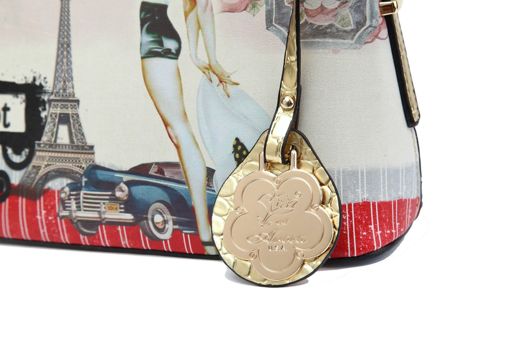Arosa Retro-Inspired Crossbody Bag