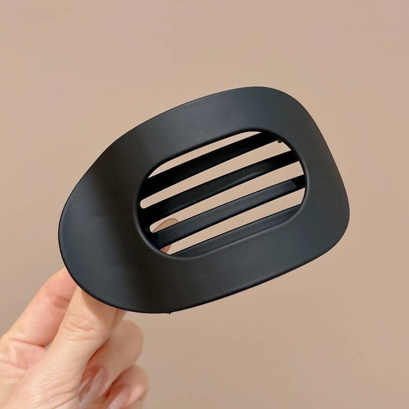 Jumbo Lay Flat Oval Hair Claw Clips Secure Styling | 40H982
