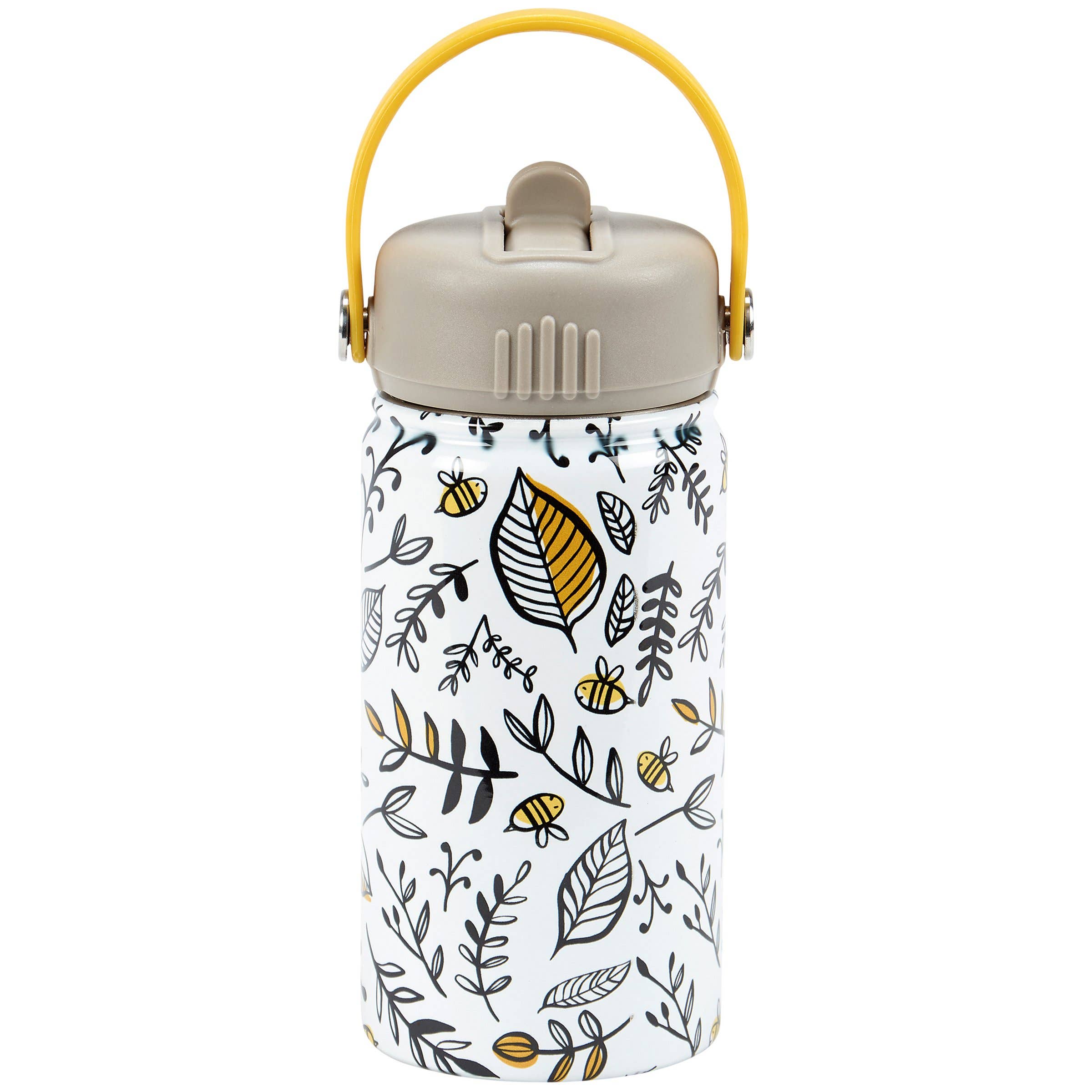 Bee Floral Kids Water Bottle