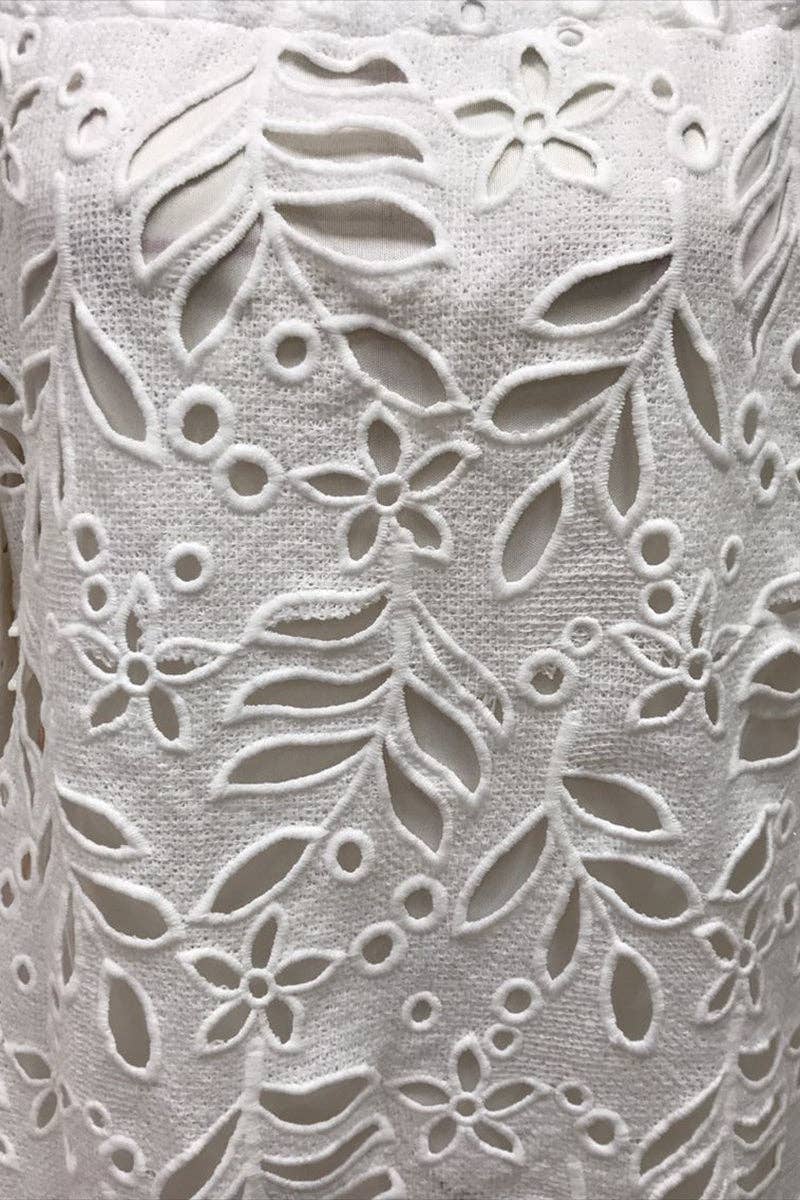 Off-Shoulder Lace Casual Dress