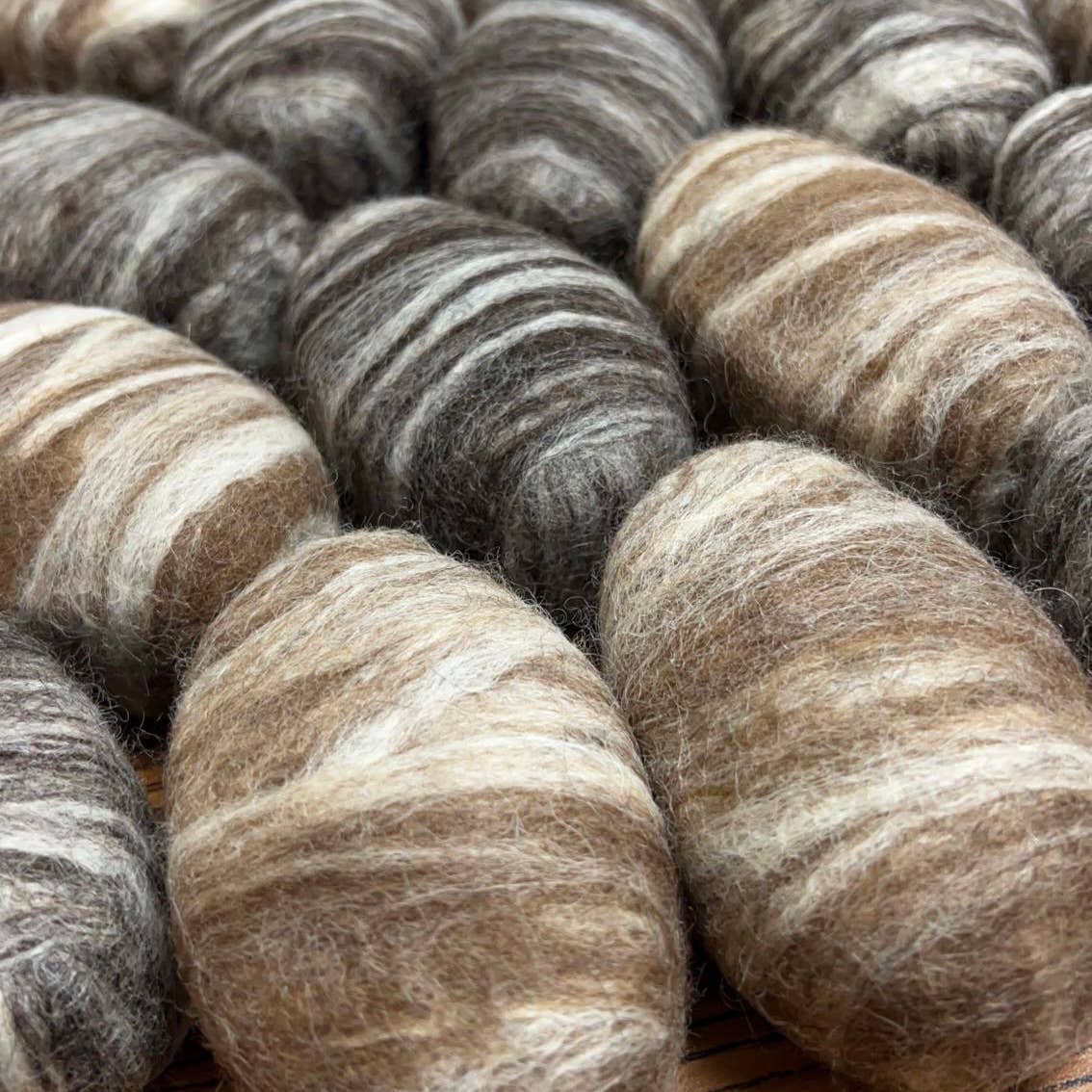 Felted Soap Natural Color Pack of 25 Individually Labeled