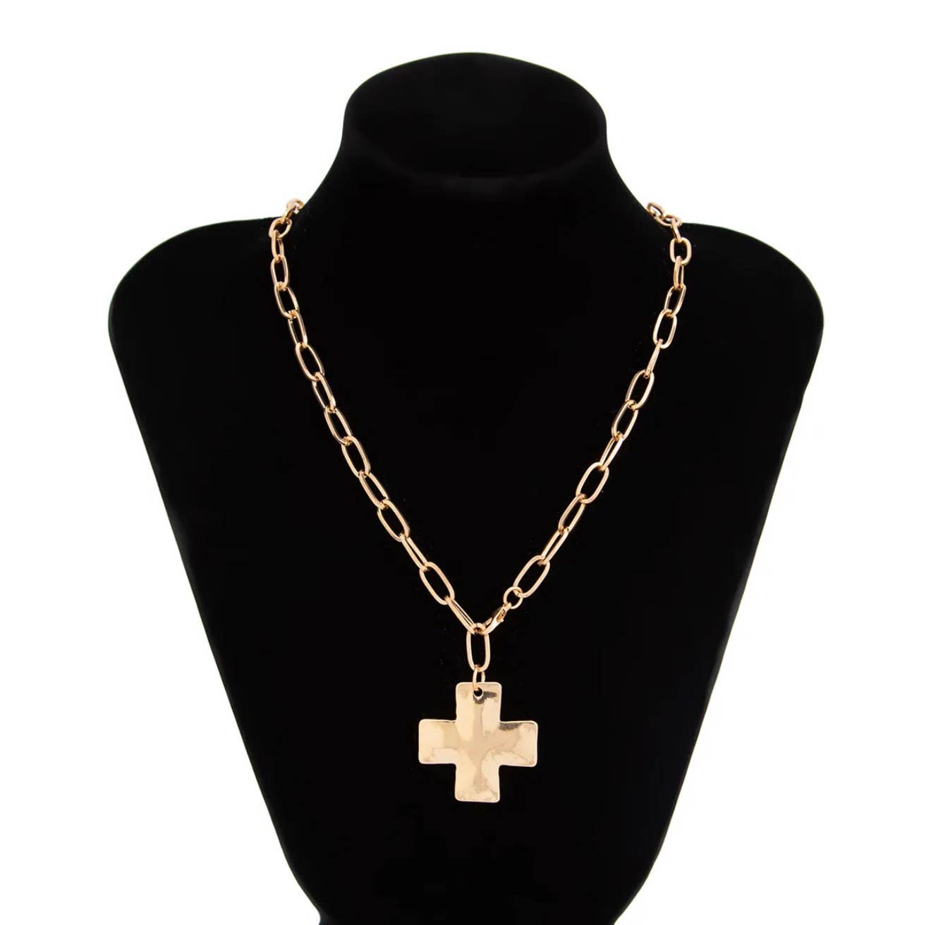 Chunky Cross Necklace