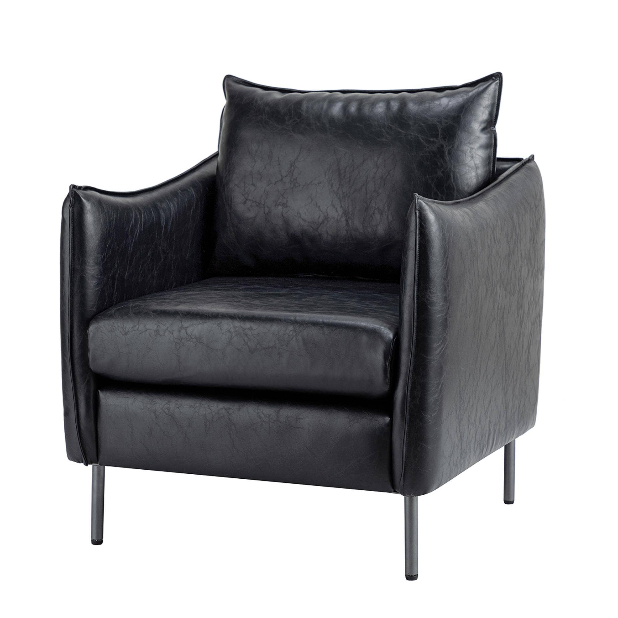 Georges Vegan Leather Armchair