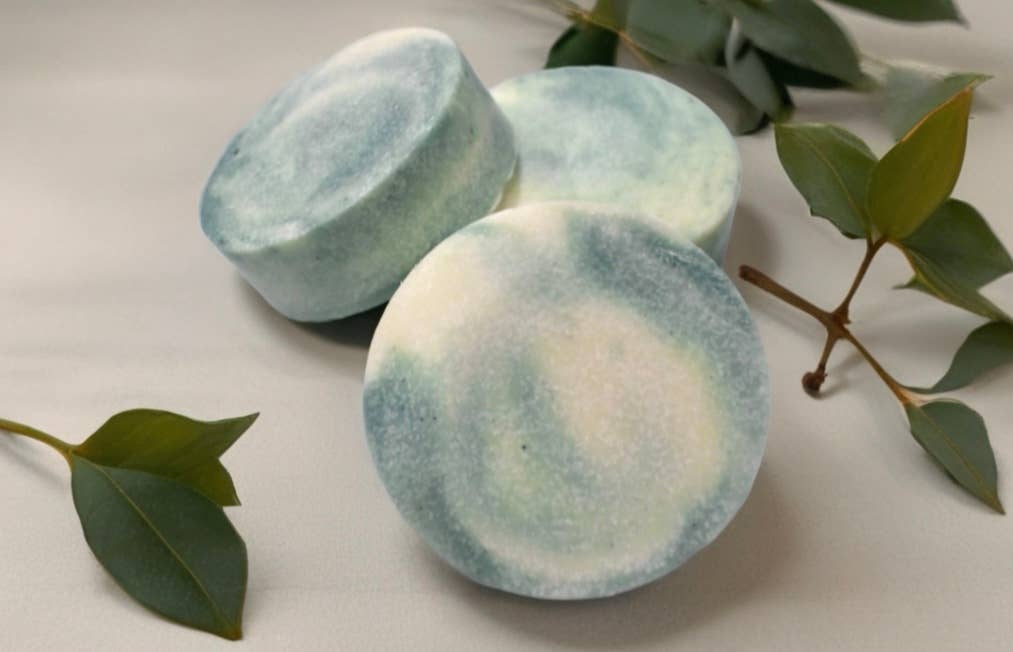 Lavender + Eucalyptus Sea Salt & Shea Soap