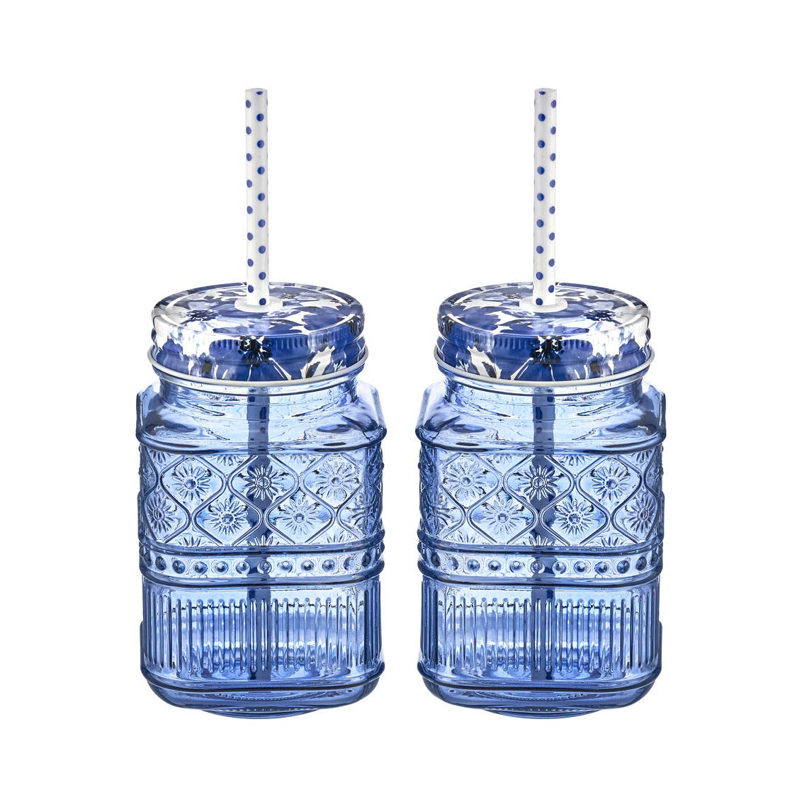 Claro Mason Jars 16 oz Set of 2