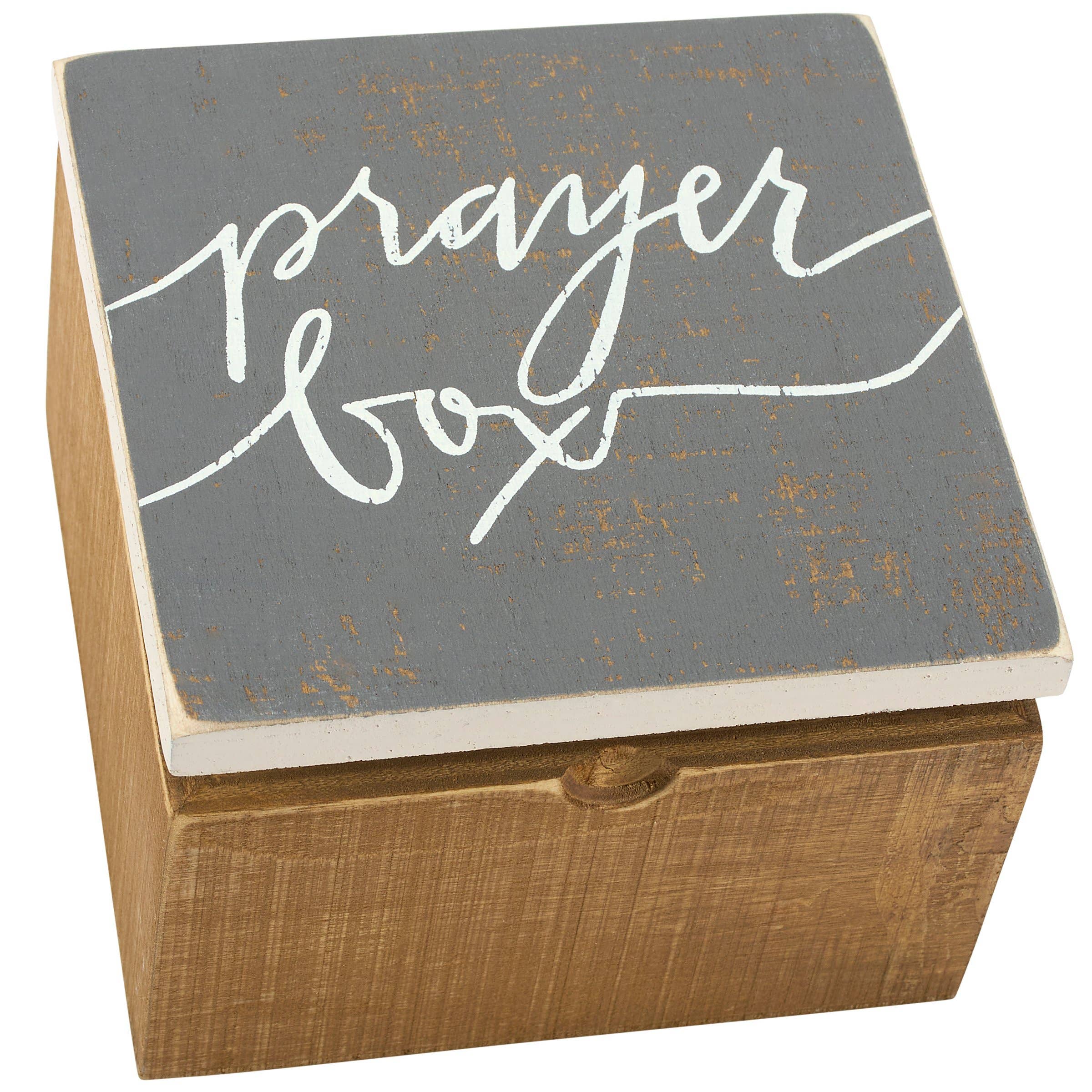 Prayer Box Hinged Box