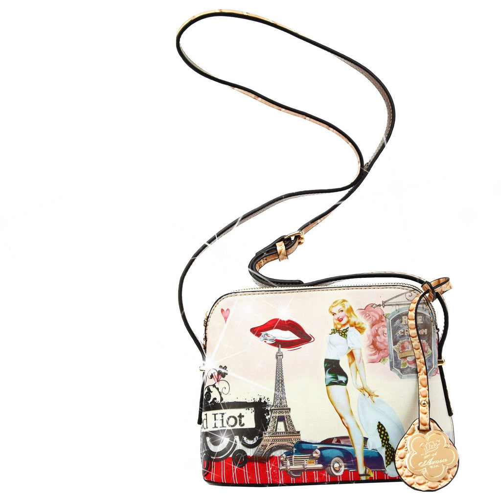 Arosa Retro-Inspired Crossbody Bag