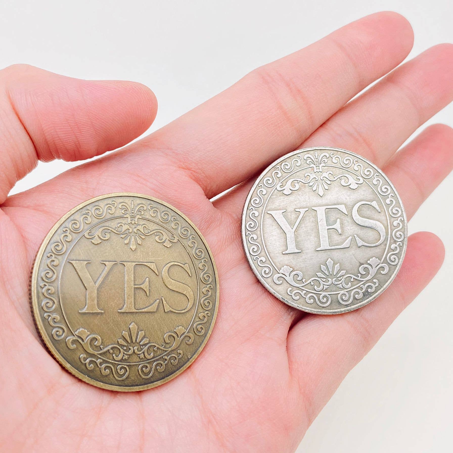 YES/NO Game Decision Coin Collection Commemorative Coins